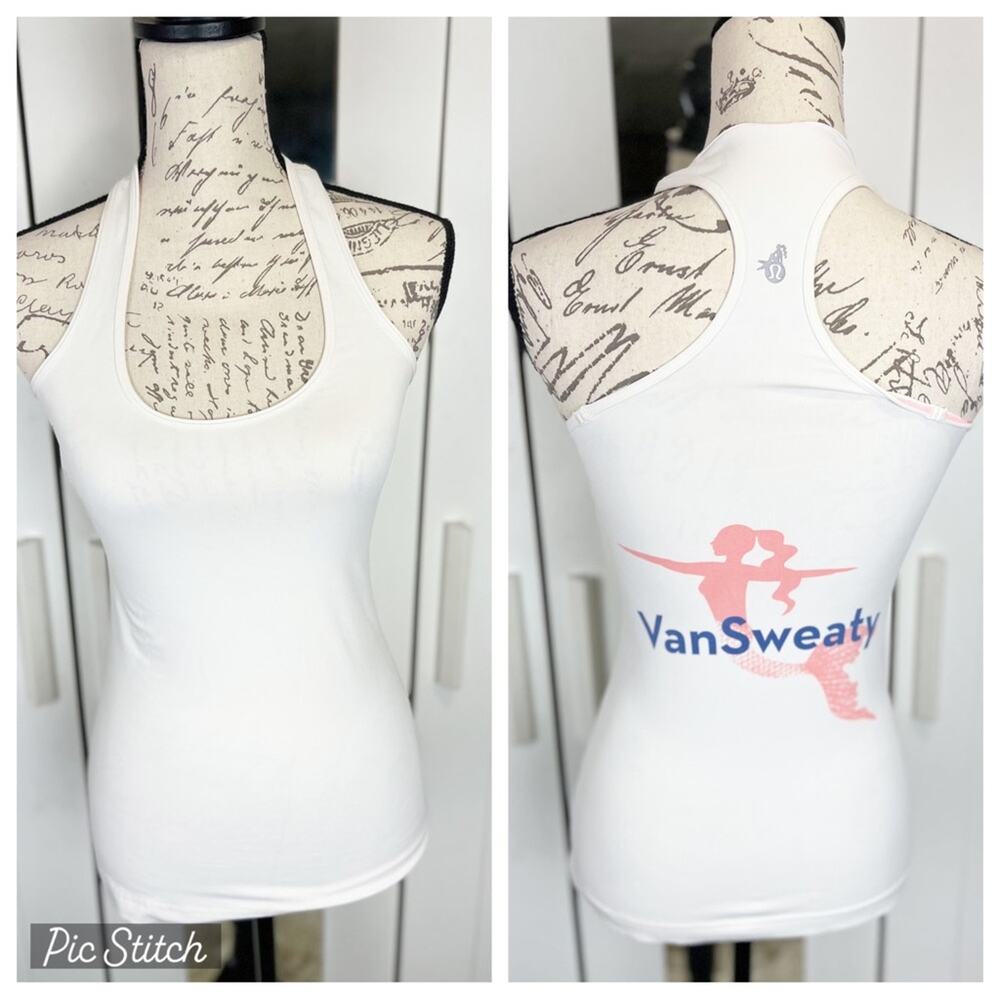 Lululemon Seawheeze Cool Racerback Limited Addition Rare Tank Size 4